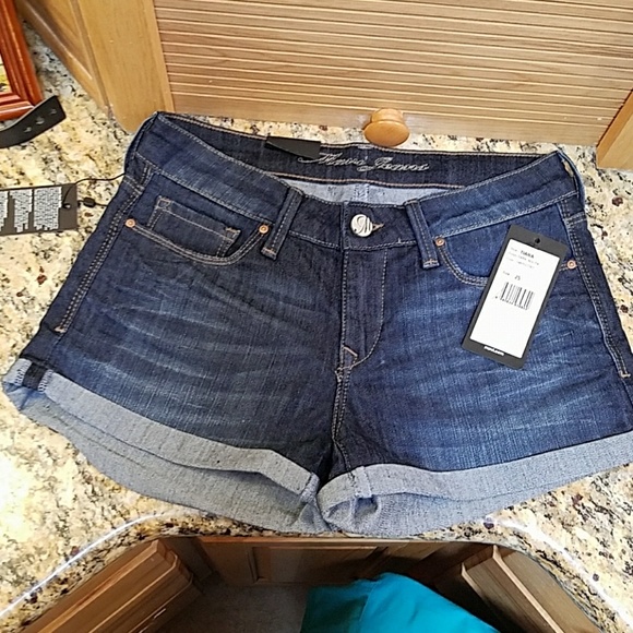 Mavi Pants - Mavi blue jean cuffed shorts, NWT, Size 25